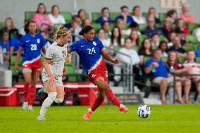 CALCIO - Amichevole - USA Women vs Iceland Women