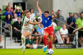 CALCIO - Amichevole - USA Women vs Iceland Women