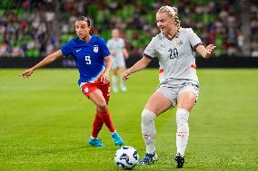 CALCIO - Amichevole - USA Women vs Iceland Women