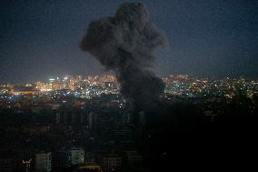 Israel Conducts More Violent Strikes On Beirut