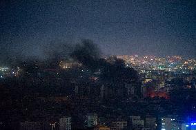 Israel Conducts More Violent Strikes On Beirut