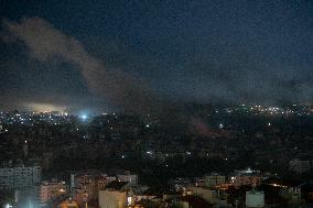 Israel Conducts More Violent Strikes On Beirut