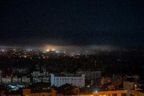 Israel Conducts More Violent Strikes On Beirut