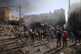 4 Killed In Israeli Strike On Al-Maghazi Refugee Camp - Gaza