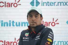 Sergio Perez Mexico City Grand Prix Press Conference