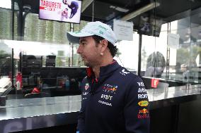 Sergio Perez Mexico City Grand Prix Press Conference