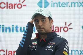 Sergio Perez Mexico City Grand Prix Press Conference