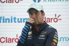 Sergio Perez Mexico City Grand Prix Press Conference