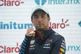 Sergio Perez Mexico City Grand Prix Press Conference