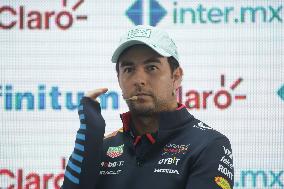 Sergio Perez Mexico City Grand Prix Press Conference