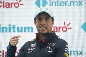 Sergio Perez Mexico City Grand Prix Press Conference