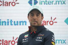 Sergio Perez Mexico City Grand Prix Press Conference