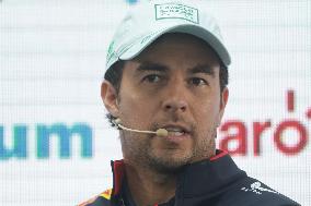 Sergio Perez Mexico City Grand Prix Press Conference