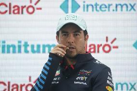 Sergio Perez Mexico City Grand Prix Press Conference