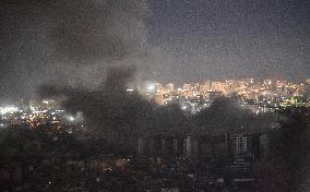 Israeli Airstrike In Beirut, Lebanon