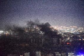 Israeli Airstrike In Beirut, Lebanon