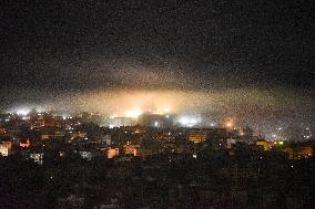 Israeli Airstrike In Beirut, Lebanon