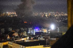 Israeli Airstrike In Beirut, Lebanon