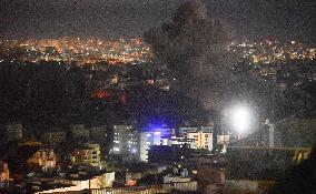 Israeli Airstrike In Beirut, Lebanon