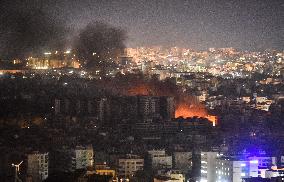 Israeli Airstrike In Beirut, Lebanon