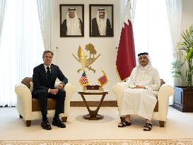 Blinken In Qatar For Talks On Ending Gaza War - Doha