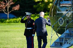 President Biden Departs White House For Arizona