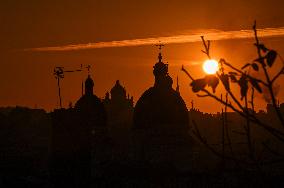 Sunset in Lviv