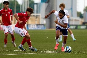 England v Malta - Under-17 Championship UEFA Qualifying 2025