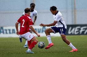 England v Malta - Under-17 Championship UEFA Qualifying 2025