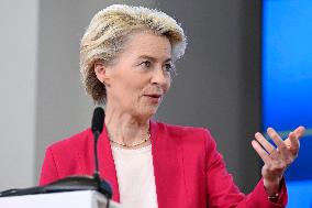 Von Der Leyen Visits Skopje - North Macedonia