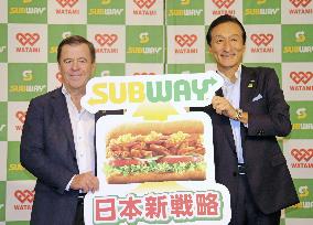 Izakaya operator Watami buys Subway's Japan unit