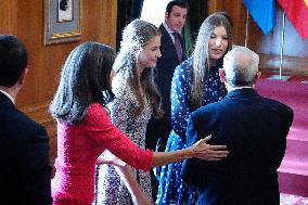 Spanish Royals Receive End of Degree Awards Winners - Spain