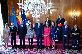 Spanish Royals Receive End of Degree Awards Winners - Spain