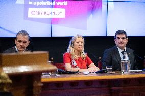 Kerry Kennedy At Human Rights Conference - Spain