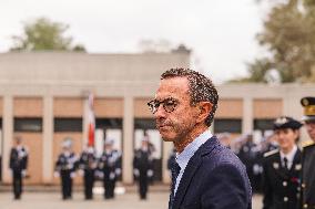 Bruno Retailleau Visits Toulouse Police Academy - France