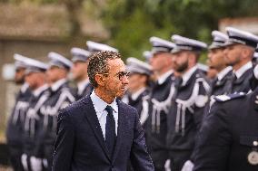 Bruno Retailleau Visits Toulouse Police Academy - France