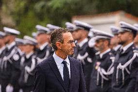 Bruno Retailleau Visits Toulouse Police Academy - France