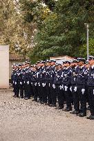 Bruno Retailleau Visits Toulouse Police Academy - France