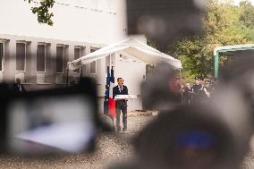 Bruno Retailleau Visits Toulouse Police Academy - France