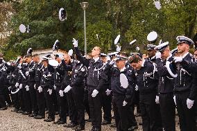 Bruno Retailleau Visits Toulouse Police Academy - France