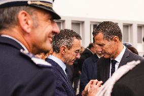 Bruno Retailleau Visits Toulouse Police Academy - France