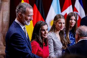 Spanish Royals At Princess Of Asturias Award Ceremony - Spain