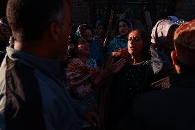 Funeral Of Indian Army Potter