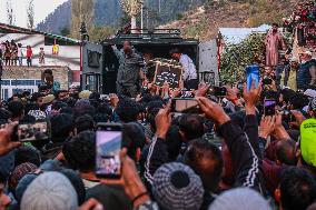 Funeral Of Indian Army Potter