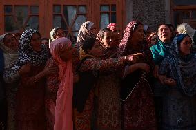 Funeral Of Indian Army Potter