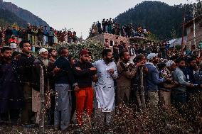 Funeral Of Indian Army Potter