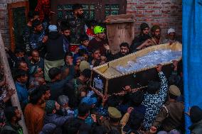 Funeral Of Indian Army Potter