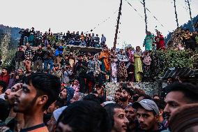 Funeral Of Indian Army Potter