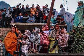 Funeral Of Indian Army Potter