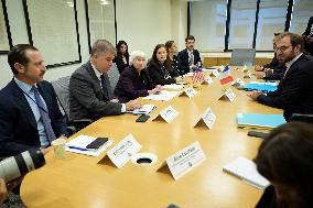 DC: Sec Yellen and Minister Armand hold a Bilateral Meeting